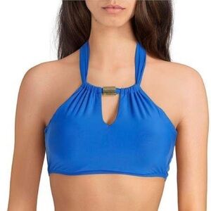 Antonio Melani Blue Bikini Top Size XS